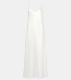 Galvan Satin slip dress