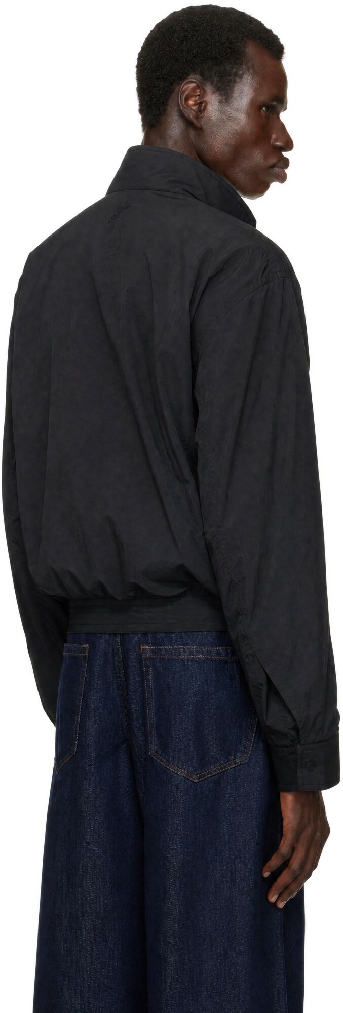 JACQUEMUS Black 'The Curvo' Jacket