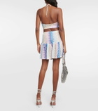 Missoni Mare Halterneck crochet crop top