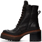 See by Chloé Black Mahalia Ankle Boots