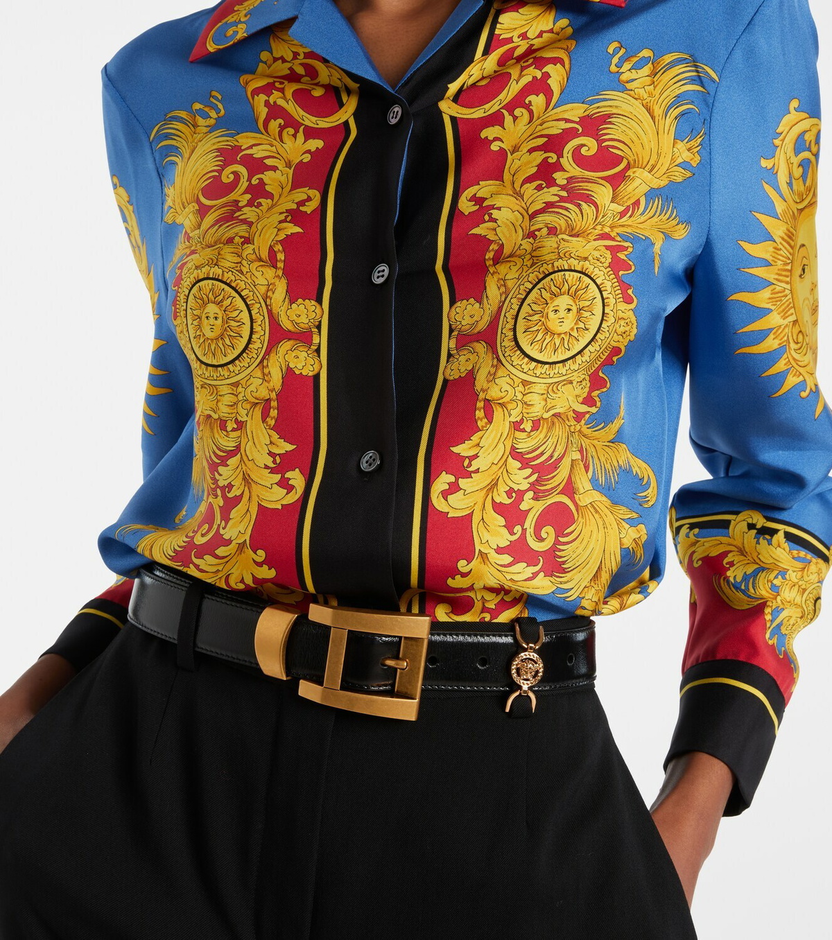 Versace Leather belt