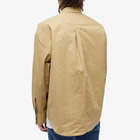 Alexander McQueen Men's Clean Pocket Overshirt in Beige