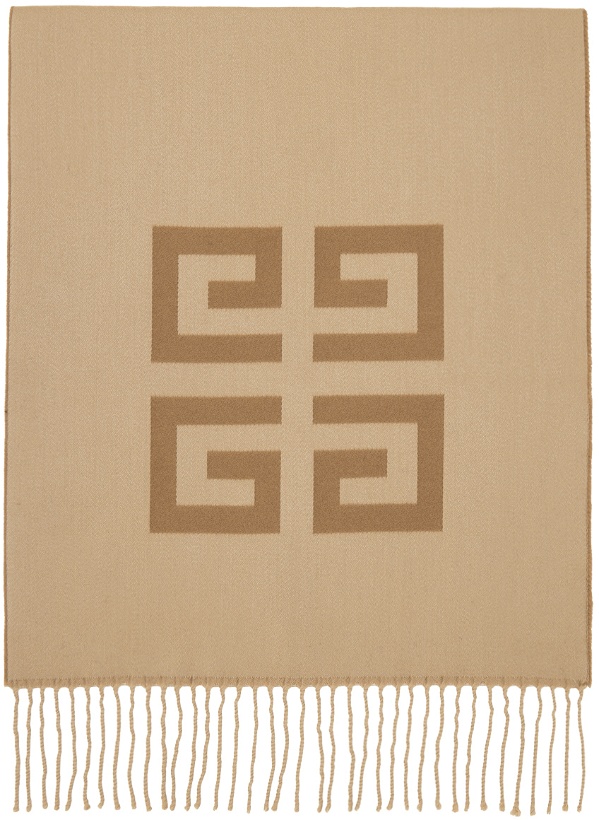 Photo: Givenchy Beige 4G Scarf