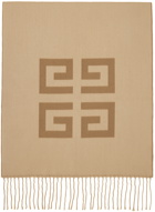 Givenchy Beige 4G Scarf