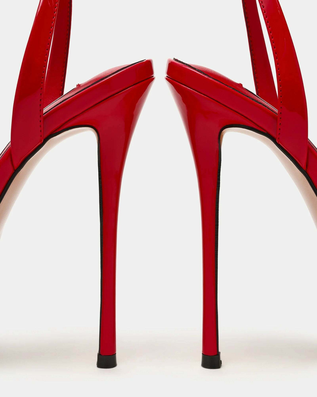 Steve Madden Jezzica Heels in Red Patent