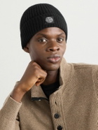 Stone Island - Logo-Appliquéd Ribbed Wool Beanie