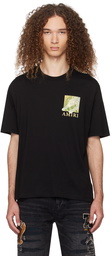 AMIRI Black Leopard T-Shirt