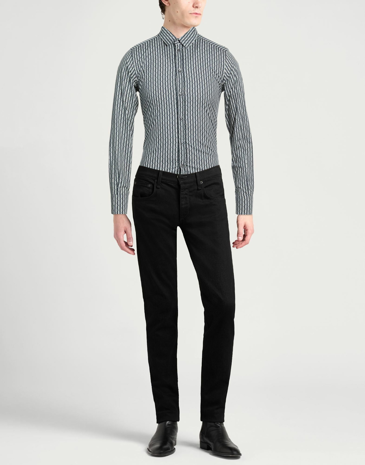 Dolce & gabbana Mens Shirt in Charcoal