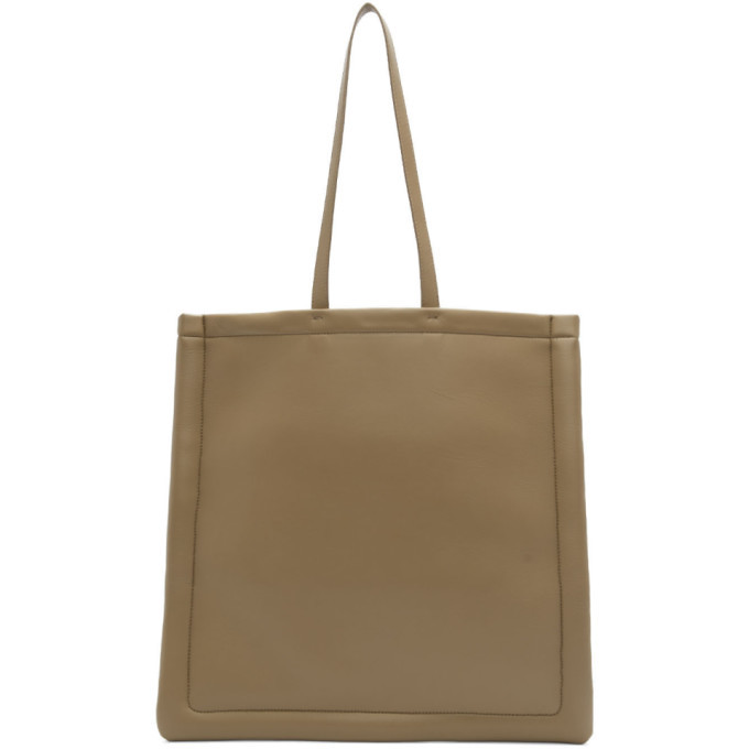 Photo: Maison Margiela Beige Large Plain Tote