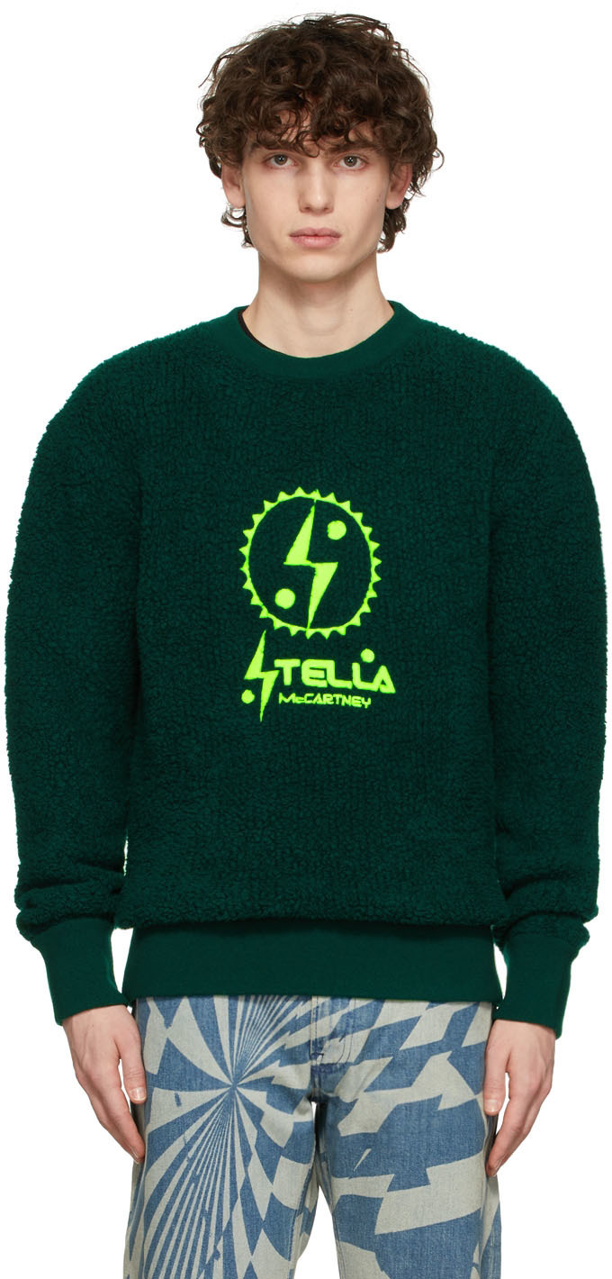 Stella McCartney Green Tom Tosseyn Edition Logo Sweatshirt