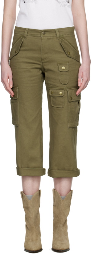 Photo: Isabel Marant Khaki Josine Cargo Pants