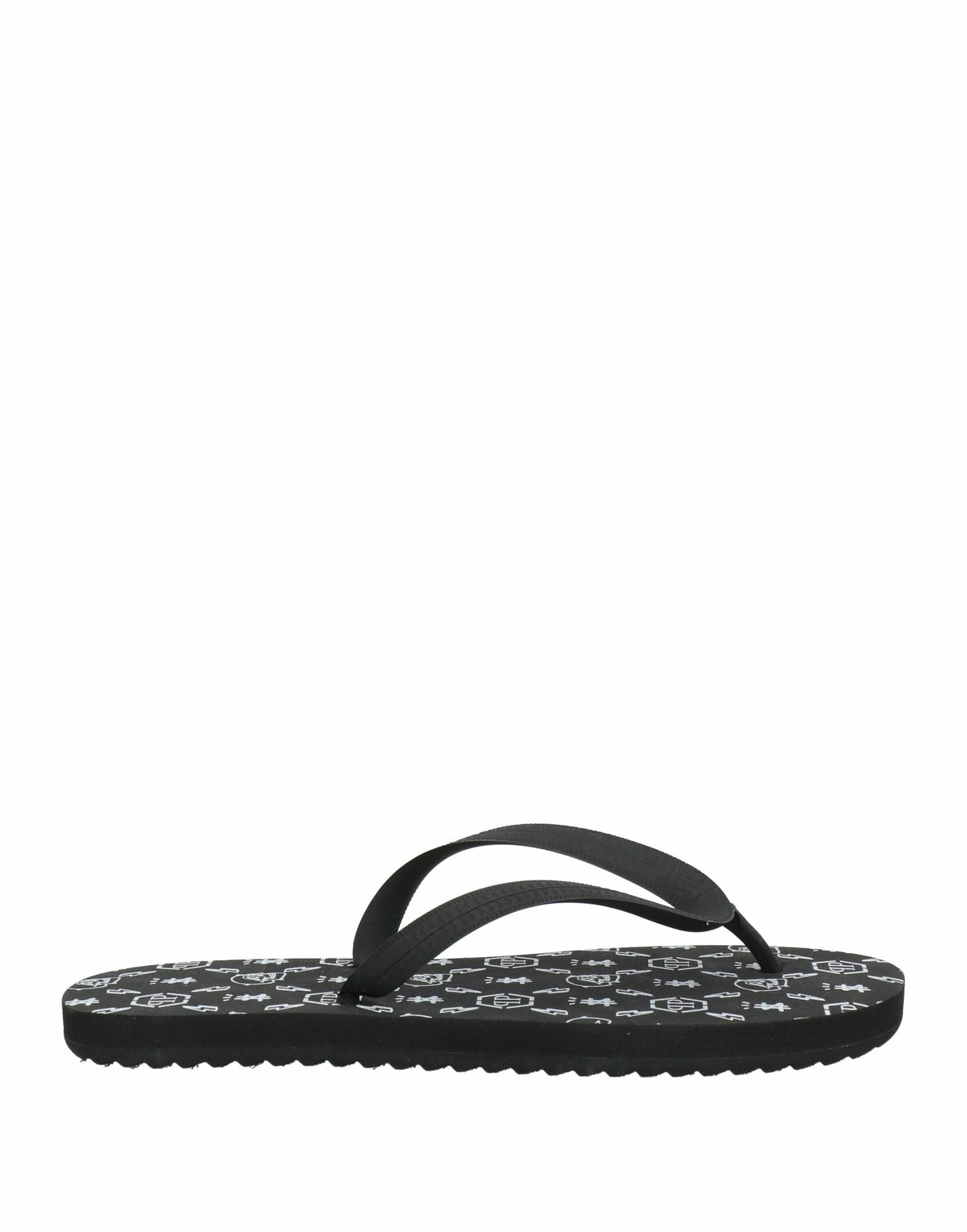 Philipp Plein Womens Thong sandal in Black