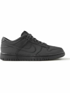 Nike - Dunk Low Cyber Reflective Faux Leather Sneakers - Black