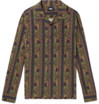 Stüssy - Camp-Collar Printed Voile Shirt - Green