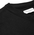 Officine Generale - Slim-Fit Cashmere Sweater - Men - Black