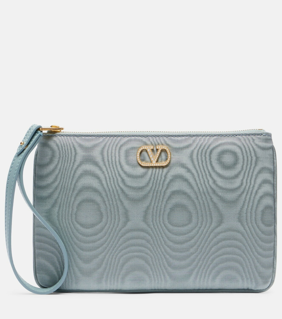 Valentino Garavani VLogo Signature Small embellished pouch