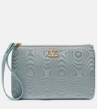 Valentino Garavani VLogo Signature Small embellished pouch