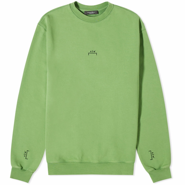 Photo: A-COLD-WALL* Men's Essential Sweatshirt in Volt Green