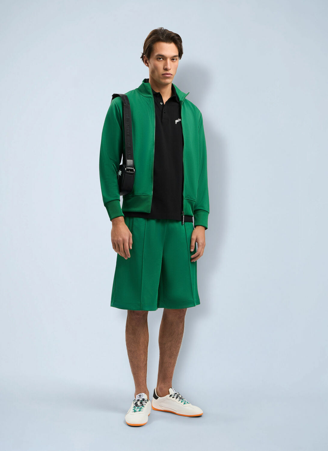 Palm Angels Curved Logo Track Jacket