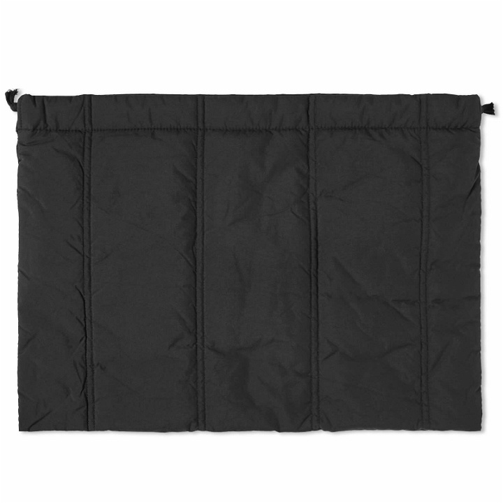 Photo: s.k manor hill Men's Medium Ditty Bag in Black Quilted Nylon