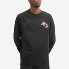 Soulland Men's x Erik Ellington Pepe Long Sleeve T-Shirt in Black