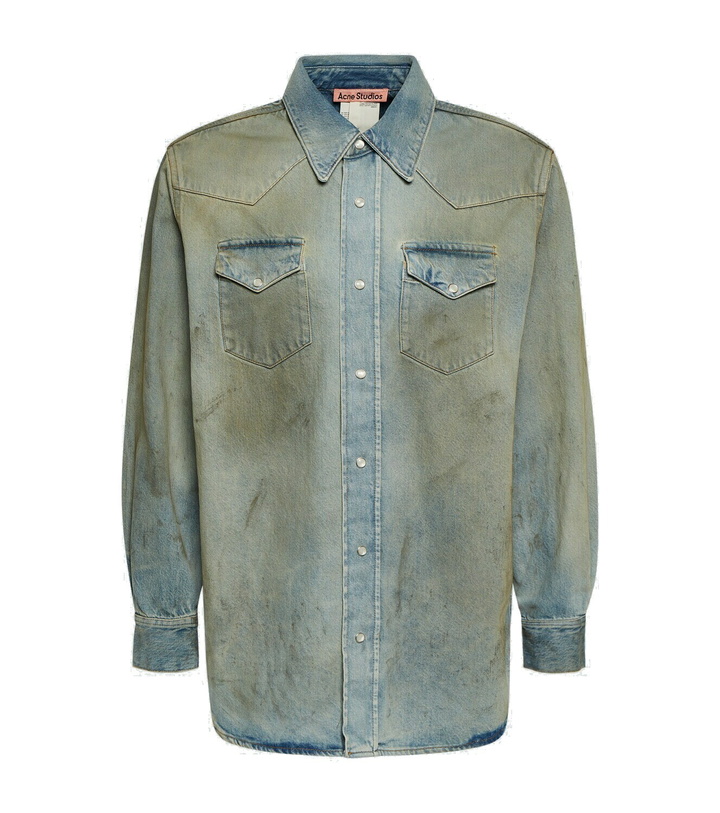 Photo: Acne Studios Denim shirt