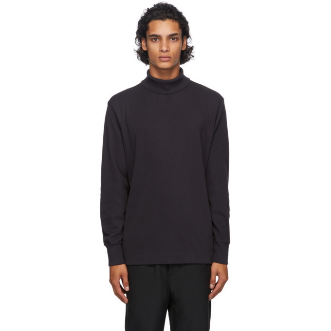 Photo: Nanamica Navy Jersey Turtleneck