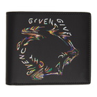 Givenchy Black Glitch Billfold Wallet