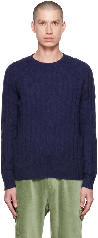 Photo: Polo Ralph Lauren Navy 'The Iconic' Sweater