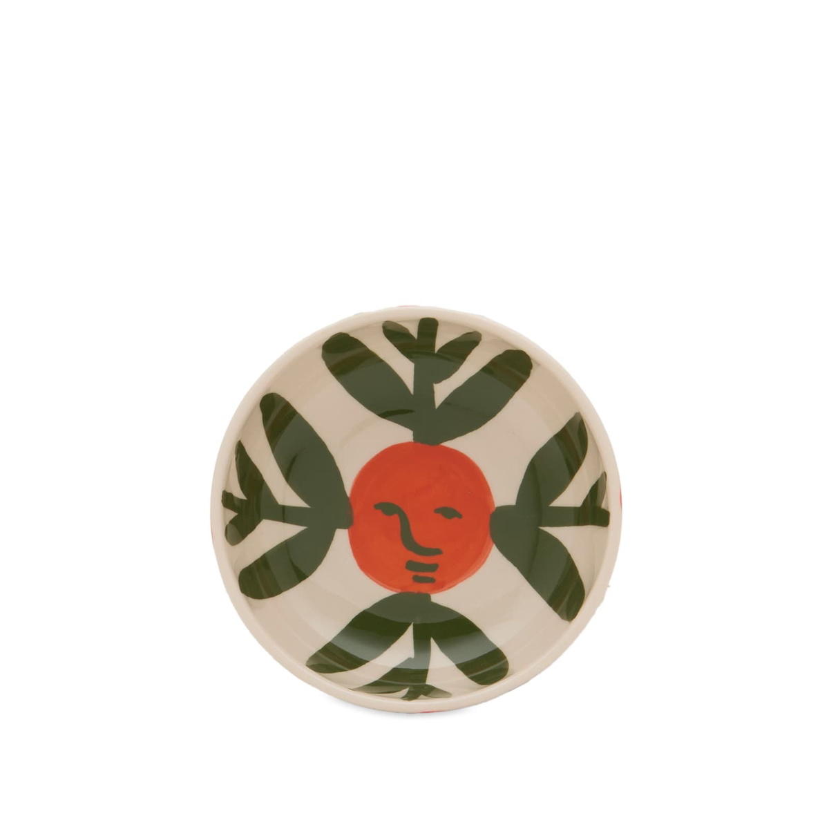 HAY x Emma Kohlmann La Pittura Bowl - Small in Pomelo Face Vine 