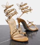 Rene Caovilla Butterflies crystal-embellished high sandals
