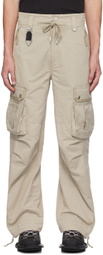 C2H4 Beige Volcano Pants