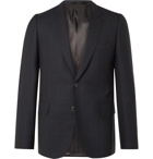 Paul Smith - Slim-Fit Checked Birdseye Wool Suit Jacket - Blue
