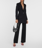 Paris Texas Lidia mirrored leather mules