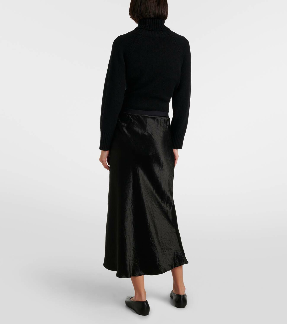 Max Mara Alessio satin midi skirt Max Mara