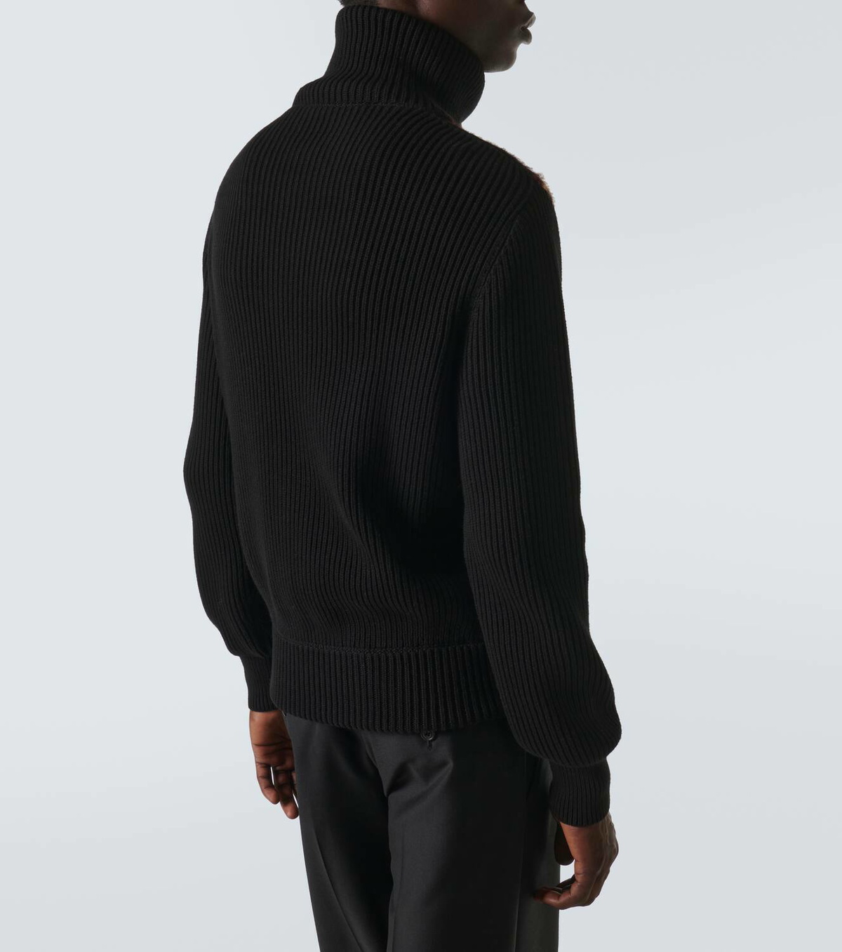 Alexander McQueen Tartan mohair and silk-blend bomber jacket