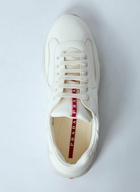Prada Leather Low-Top Sneakers