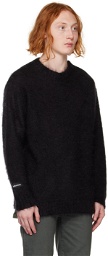 Undercoverism Black Crewneck Sweater