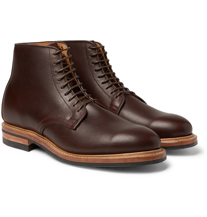 Photo: Viberg - Leather Boots - Brown