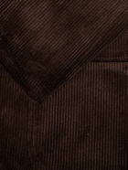 De Bonne Facture - Cotton-Corduroy Suit Jacket - Brown
