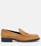 Khaite Miles suede loafers