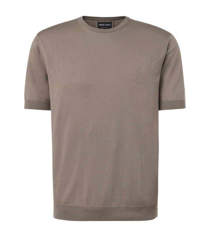 Photo: Giorgio Armani Silk and cotton sweater