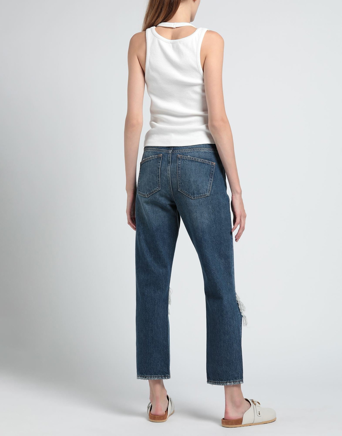 Maje Womens Jeans in Blue