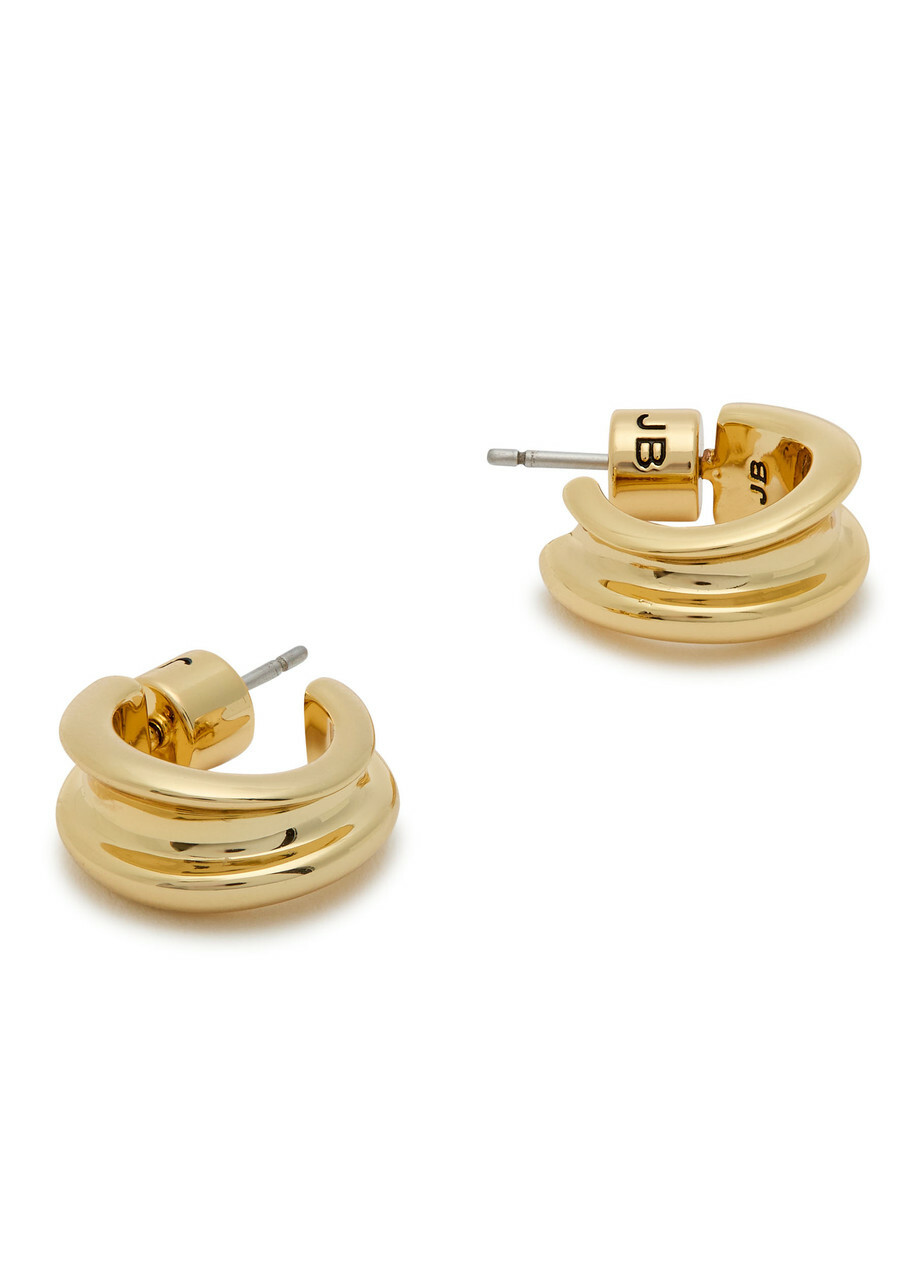 Jenny Bird Mini Lennon 14kt Gold-plated Hoop Earrings - One Size
