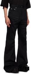 Rick Owens Black Bolan Bootcut Jeans