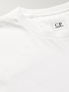 C.P. Company - Logo-Print Cotton-Jersey T-Shirt - White