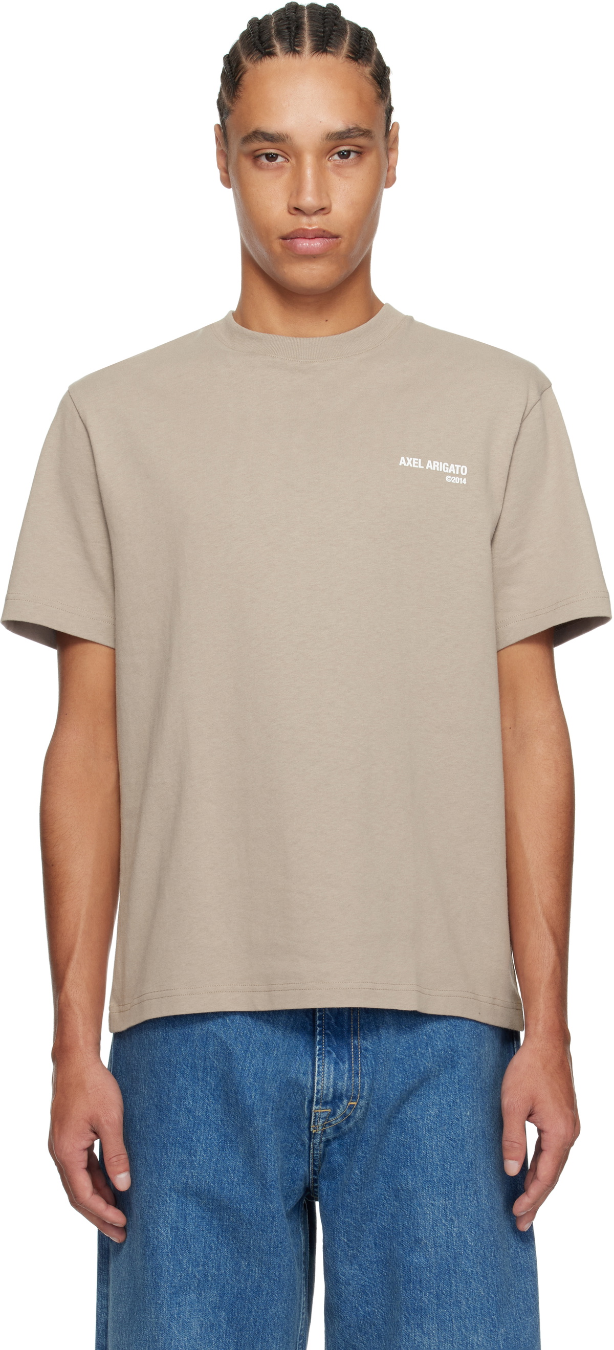 【関税込み】Axel Arigato グレー Legacy Tシャツ Axel Arigato Gray Legacy T-shirt Axel Arigato