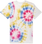 The Elder Statesman - Tie-Dyed Cashmere and Silk-Blend T-Shirt - Multi