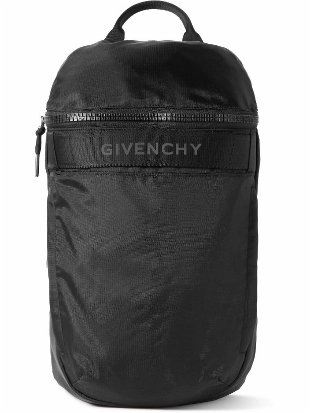 Photo: Givenchy - G-Trek Logo-Print Shell Backpack