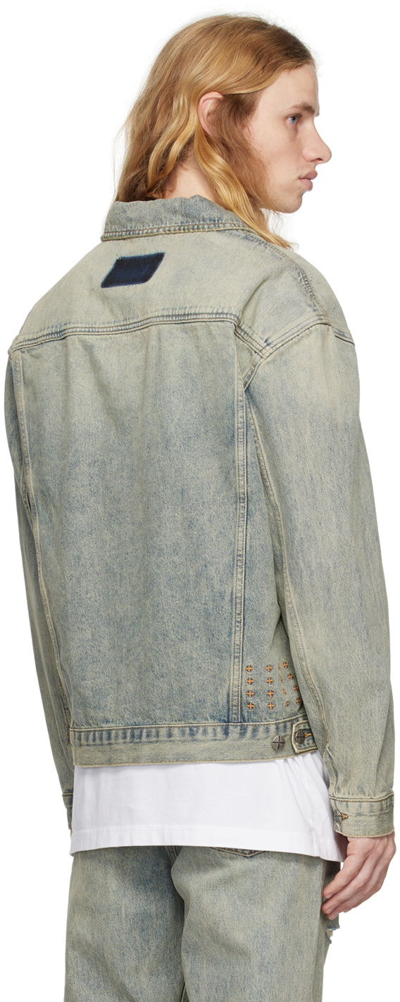 Ksubi Blue Oh G Denim Jacket